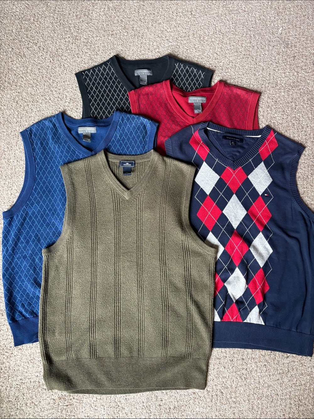 5 V-Neck Sweater Vests
